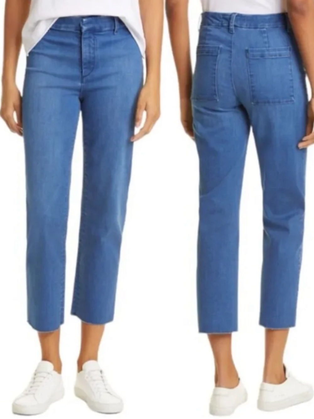 Frank & Eileen Kinsale Italian Performance Denim Cropped Jeans Women’s Size 4